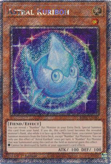 Astral Kuriboh - RA04-EN040-PSR - (V.4 - Platinum Secret Rare) 1st Edition