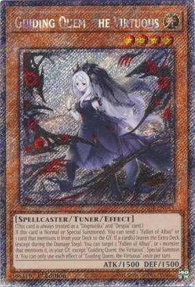 Guiding Quem, the Virtuous - RA04-EN043-PSR - (V.4 - Platinum Secret Rare) 1st Edition