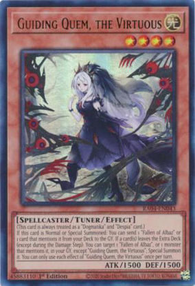 Guiding Quem, the Virtuous - RA04-EN043-UR - (V.2 - Ultra Rare) 1st Edition