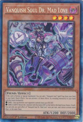 Vanquish Soul Dr. Mad Love - RA04-EN045-CR - (V.6 - Collector's Rare) 1st Edition