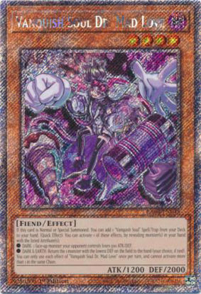 Vanquish Soul Dr. Mad Love - RA04-EN045-PSR - (V.4 - Platinum Secret Rare) 1st Edition