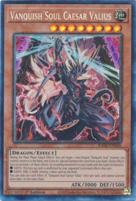 Vanquish Soul Caesar Valius - RA04-EN046-CR - (V.6 - Collector's Rare) 1st Edition
