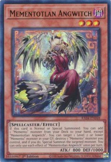 Mementotlan Angwitch - RA04-EN048-UR - (V.2 - Ultra Rare) 1st Edition
