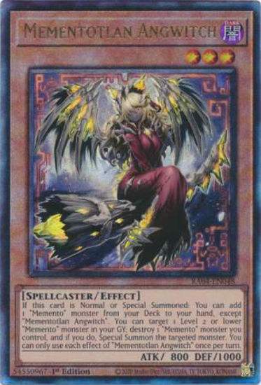 Mementotlan Angwitch - RA04-EN048-UTR - (V.7 - Ultimate Rare) 1st Edition