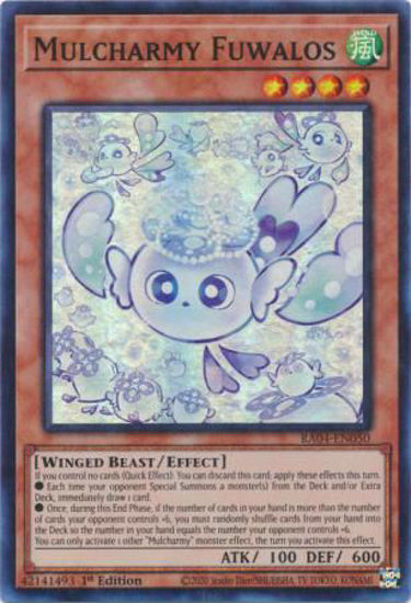 Mulcharmy Fuwalos - RA04-EN050-SR - (V.1 - Super Rare) 1st Edition