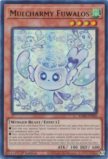 Mulcharmy Fuwalos - RA04-EN050-UR - (V.2 - Ultra Rare) 1st Edition