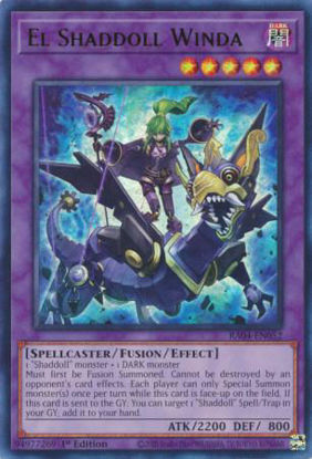 El Shaddoll Winda - RA04-EN052-UR - (V.2 - Ultra Rare) 1st Edition