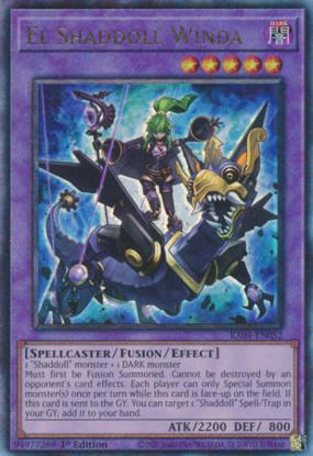 El Shaddoll Winda - RA04-EN052-UR - (V.5 - Ultimate Rare) 1st Edition