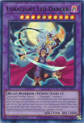 Lunalight Leo Dancer - RA04-EN053-UR - (V.2 - Ultra Rare) 1st Edition