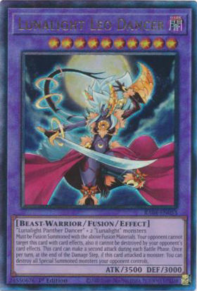 Lunalight Leo Dancer - RA04-EN053-UTR - (V.7 - Ultimate Rare) 1st Edition