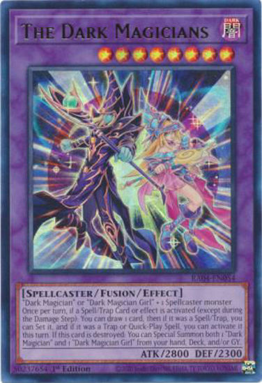The Dark Magicians - RA04-EN054-UR - (V.2 - Ultra Rare) 1st Edition
