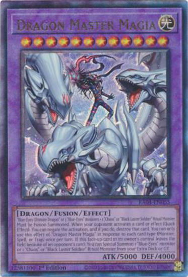 Dragon Master Magia - RA04-EN055-UTR - (V.7 - Ultimate Rare) 1st Edition