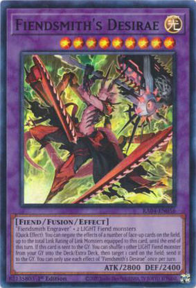 Fiendsmith's Desirae - RA04-EN056-SR - (V.1 - Super Rare) 1st Edition