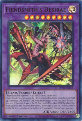 Fiendsmith's Desirae - RA04-EN056-UR - (V.2 - Ultra Rare) 1st Edition