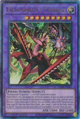 Fiendsmith's Desirae - RA04-EN056-UTR - (V.7 - Ultimate Rare) 1st Edition