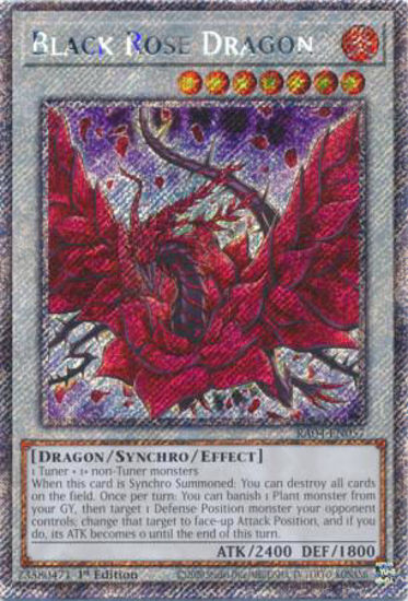Black Rose Dragon - RA04-EN057-SCR - (V.3 - Secret Rare) 1st Edition