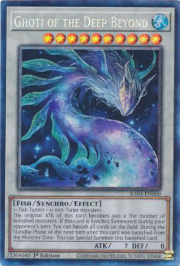 Ghoti of the Deep Beyond - RA04-EN060-CR - (V.6 - Collector's Rare) 1st Edition
