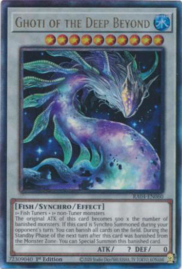 Ghoti of the Deep Beyond - RA04-EN060-UTR - (V.7 - Ultimate Rare) 1st Edition