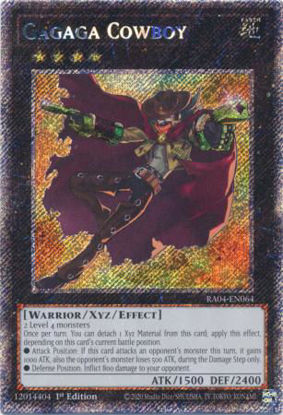 Gagaga Cowboy - RA04-EN064-SCR - (V.3 - Secret Rare) 1st Edition