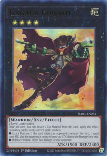 Gagaga Cowboy - RA04-EN064-UR - (V.2 - Ultra Rare) 1st Edition