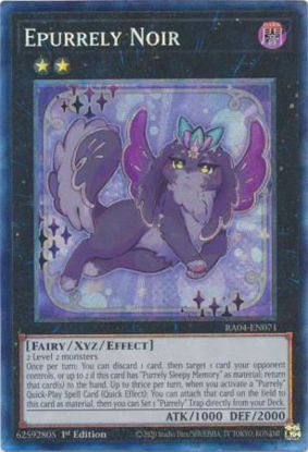 Epurrely Noir - RA04-EN071-CR - (V.6 - Collector's Rare) 1st Edition