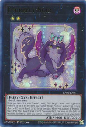 Epurrely Noir - RA04-EN071-UR - (V.2 - Ultra Rare) 1st Edition