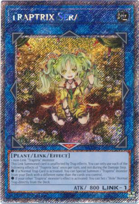 Traptrix Sera - RA04-EN075-PSR - (V.4 - Platinum Secret Rare) 1st Edition