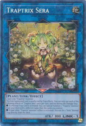 Traptrix Sera - RA04-EN075-QCR - (V.5 - Quarter Century Secret Rare) 1st Edition