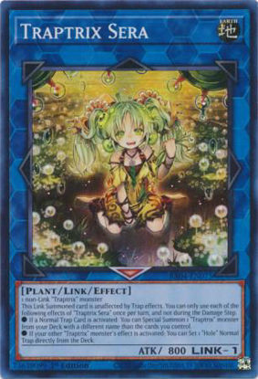Traptrix Sera - RA04-EN075-SR - (V.1 - Super Rare) 1st Edition