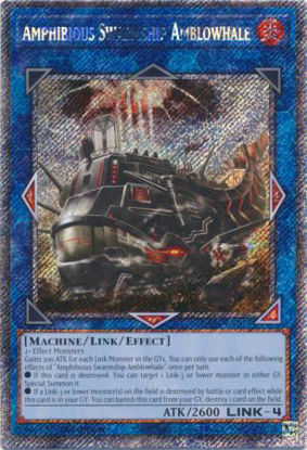 Amphibious Swarmship Amblowhale - RA04-EN077-SCR - (V.3 - Secret Rare) 1st Edition