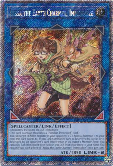 Aussa the Earth Charmer, Immovable - RA04-EN078-SCR - (V.3 - Secret Rare) 1st Edition
