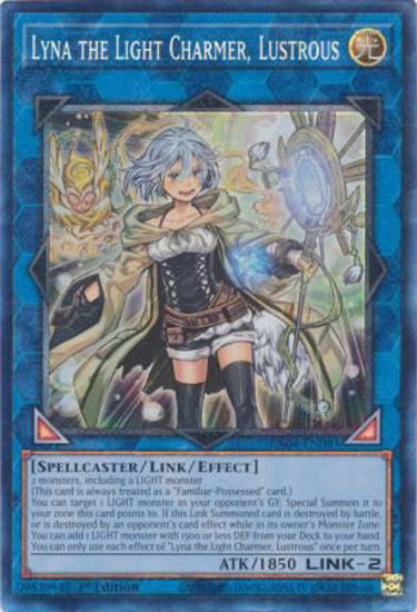 Lyna the Light Charmer, Lustrous - RA04-EN081-CR - (V.6 - Collector's Rare) 1st Edition