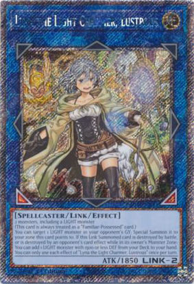 Lyna the Light Charmer, Lustrous - RA04-EN081-SCR - (V.3 - Secret Rare) 1st Edition
