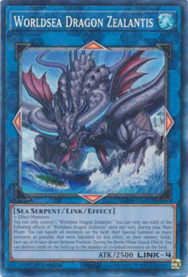 Worldsea Dragon Zealantis - RA04-EN082-CR - (V.6 - Collector's Rare) 1st Edition