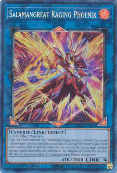 Salamangreat Raging Phoenix - RA04-EN083-CR - (V.6 - Collector's Rare) 1st Edition