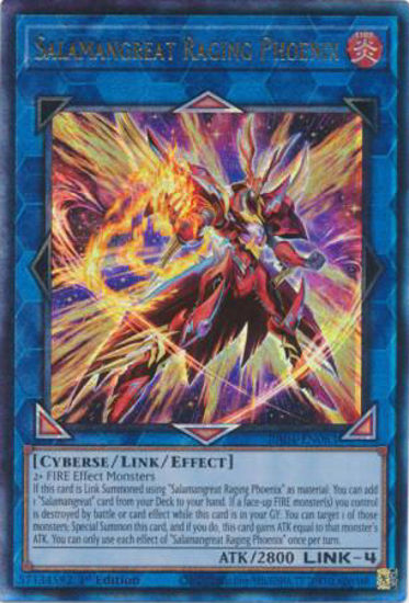 Salamangreat Raging Phoenix - RA04-EN083-UTR - (V.7 - Ultimate Rare) 1st Edition
