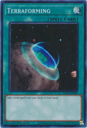 Terraforming - RA04-EN084-SR - (V.1 - Super Rare) 1st Edition