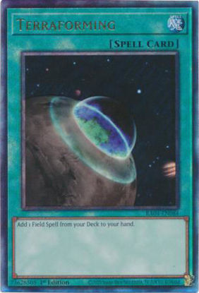 Terraforming - RA04-EN084-UTR - (V.7 - Ultimate Rare) 1st Edition