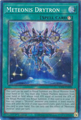 Meteonis Drytron - RA04-EN096-CR - (V.6 - Collector's Rare) 1st Edition