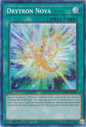 Drytron Nova - RA04-EN097-QCR - (V.5 - Quarter Century Secret Rare) 1st Edition