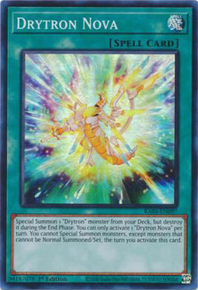Drytron Nova - RA04-EN097-SR - (V.1 - Super Rare) 1st Edition
