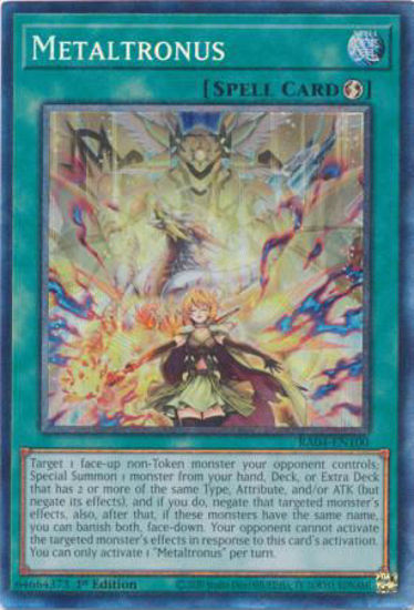 Metaltronus - RA04-EN100-CR - (V.6 - Collector Rare) 1st Edition