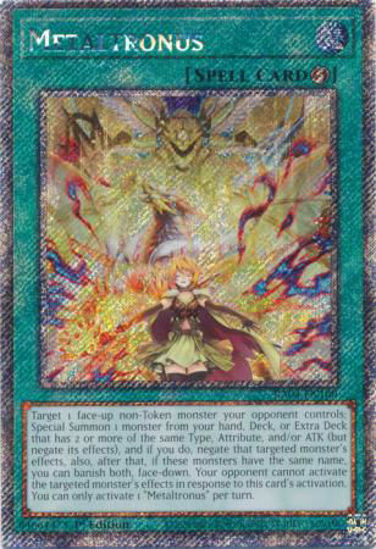 Metaltronus - RA04-EN100-SCR - (V.3 - Secret Rare) 1st Edition