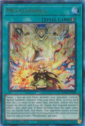 Metaltronus - RA04-EN100-UTR - (V.7 - Ultimate Rare) 1st Edition