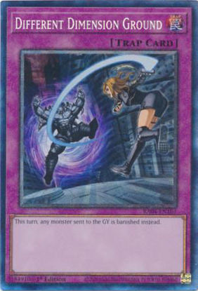 Different Dimension Ground - RA04-EN101-CR - (V.6 - Collector Rare) 1st Edition