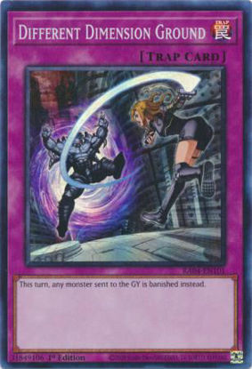 Different Dimension Ground - RA04-EN101-SR - (V.1 - Super Rare) 1st Edition