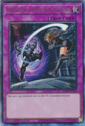 Different Dimension Ground - RA04-EN101-UTR - (V.7 - Ultimate Rare) 1st Edition