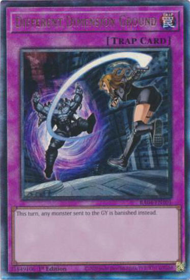 Different Dimension Ground - RA04-EN101-UTR - (V.7 - Ultimate Rare) 1st Edition