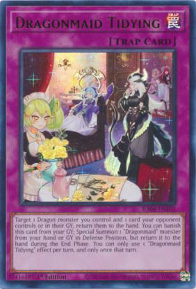 Dragonmaid Tidying - RA04-EN102-UR - (V.2 - Ultra Rare) 1st Edition