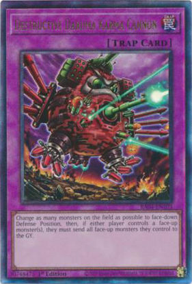 Destructive Daruma Karma Cannon - RA04-EN103-UTR - (V.7 - Ultimate Rare) 1st Edition